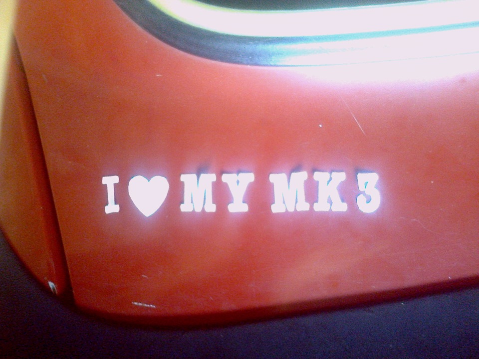 I Love my mk3 своїми руками 4