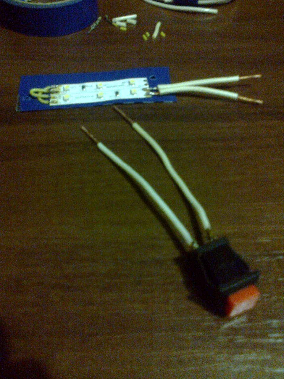 LED підсвічування бардачка 2