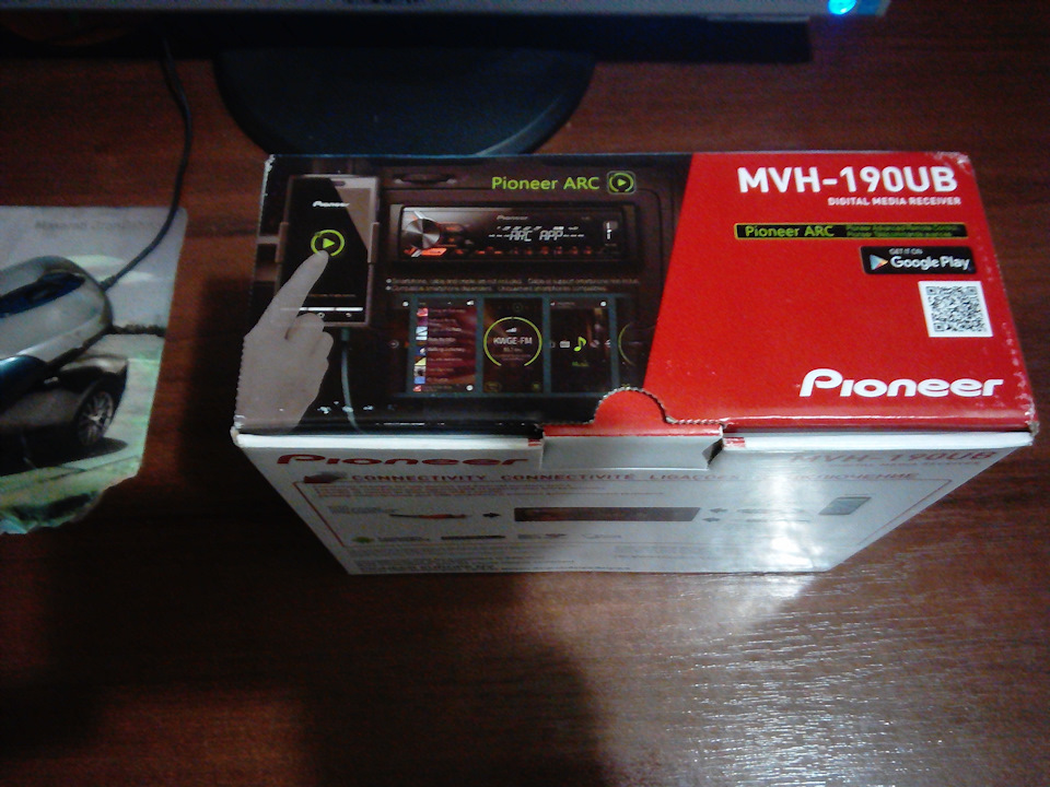 Нова магнітола Pioneer MVH-190UB 1