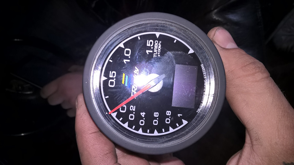 установка датчика turbo Boost 1