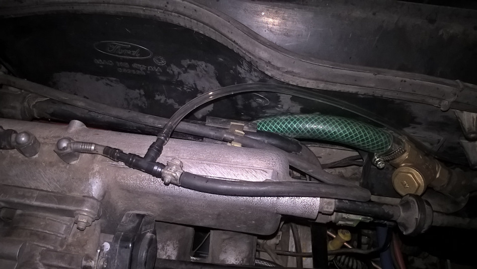 установка датчика turbo Boost 4
