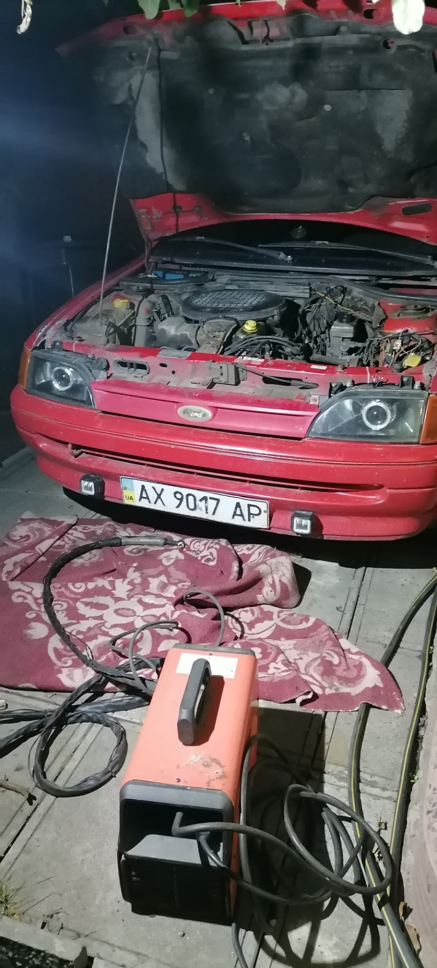 Запуск машини від зварювальника 2