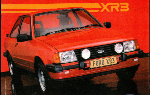 Рекламний проспект Ford Escort XR3 1