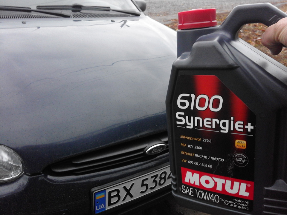 Підготовка до зими: заміна мастила Motul Synergie+ 10W-40. 1