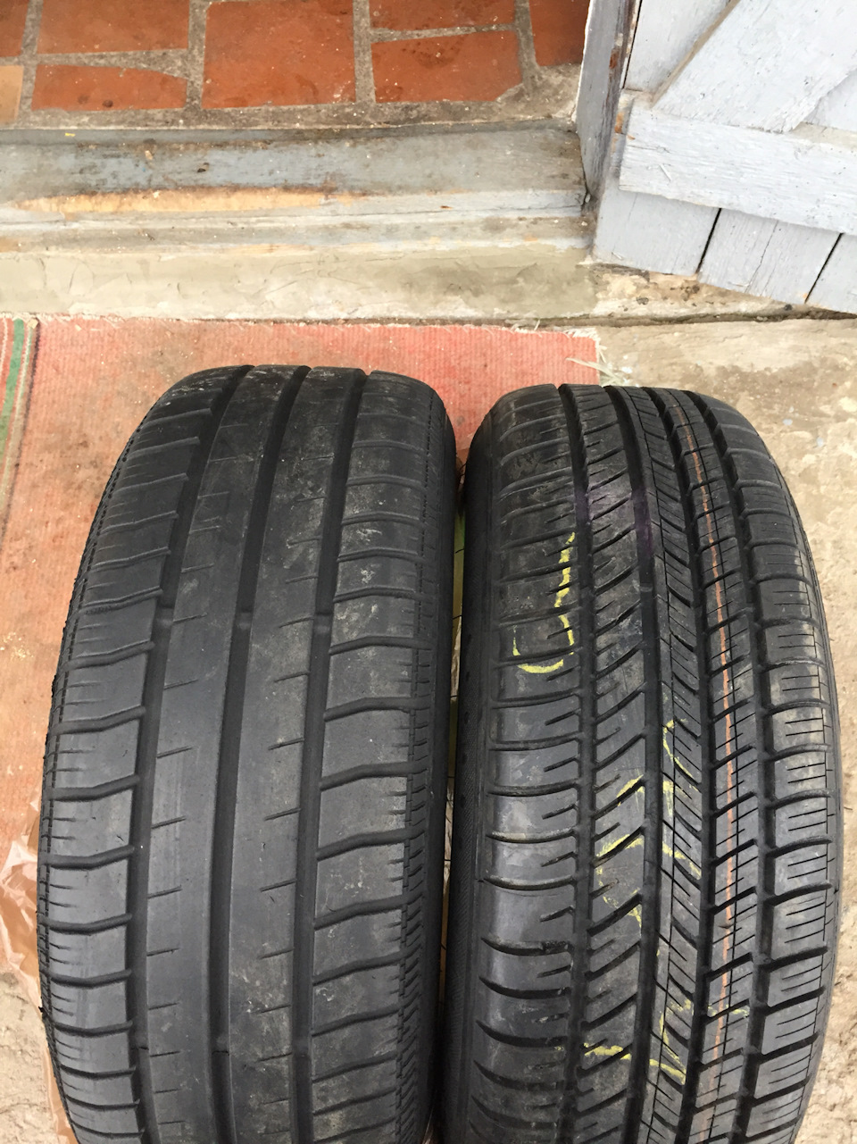 Michelin 185, Continental 195 2