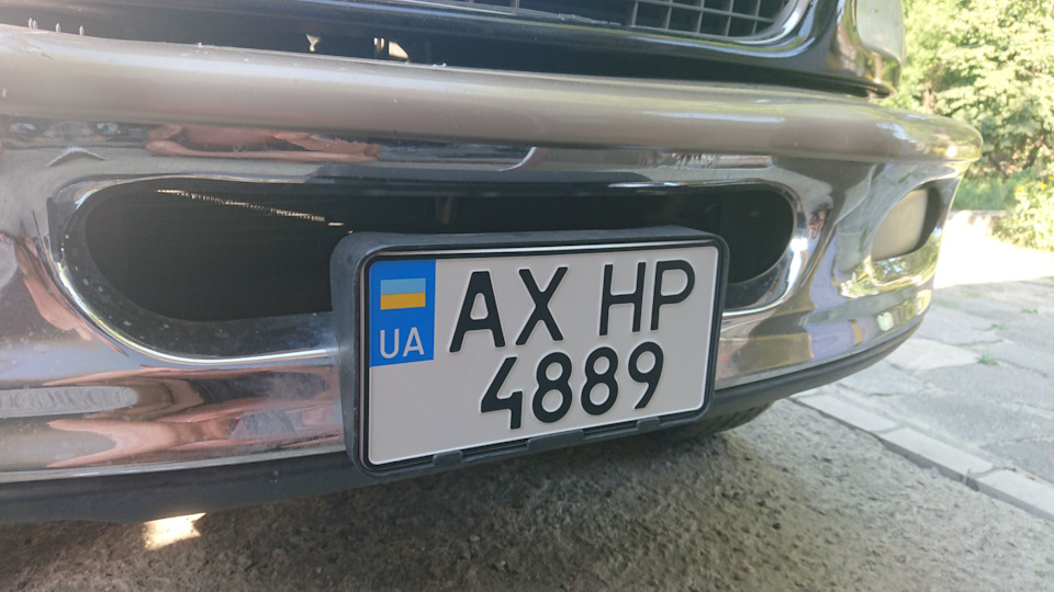 Нові номерні знаки + підсвічування. 3