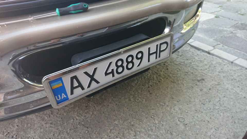 Нові номерні знаки + підсвічування. 2