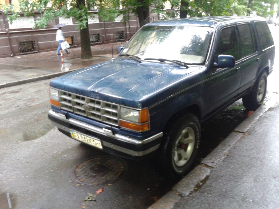 Грати радіатора від Bronco II 2