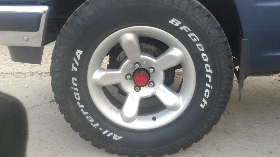 Шини BFGoodrich AT і тиск у них 1