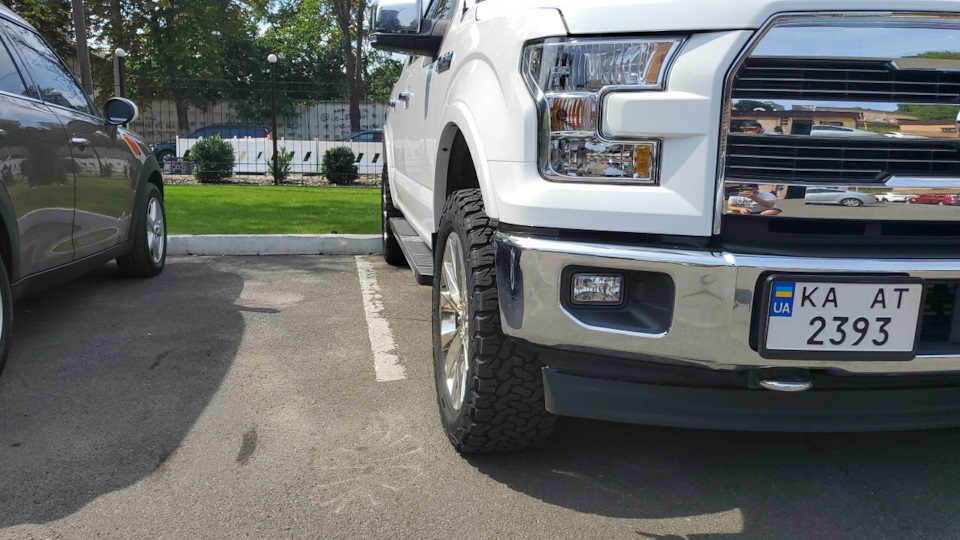 Поставив leveling kit + проставки 3