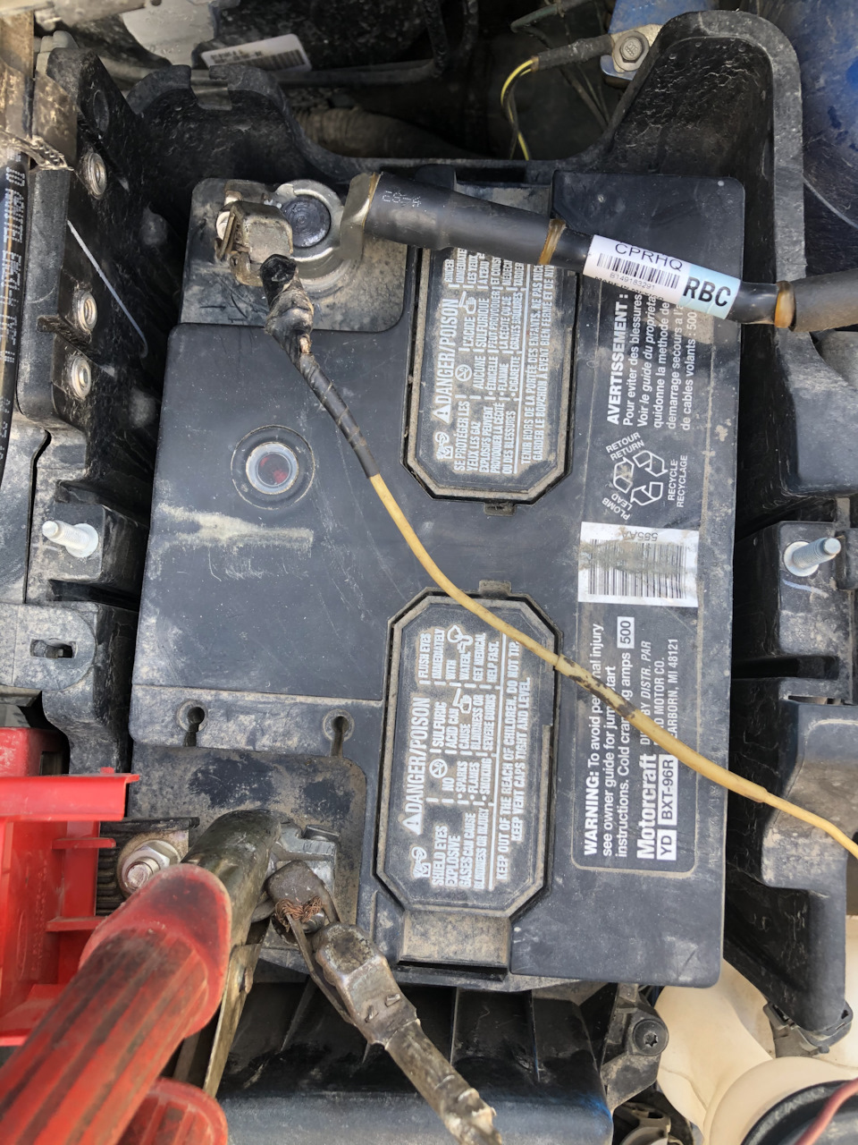 Підбір АКБ на Ford Fiesta sedan 1,6 USA 1