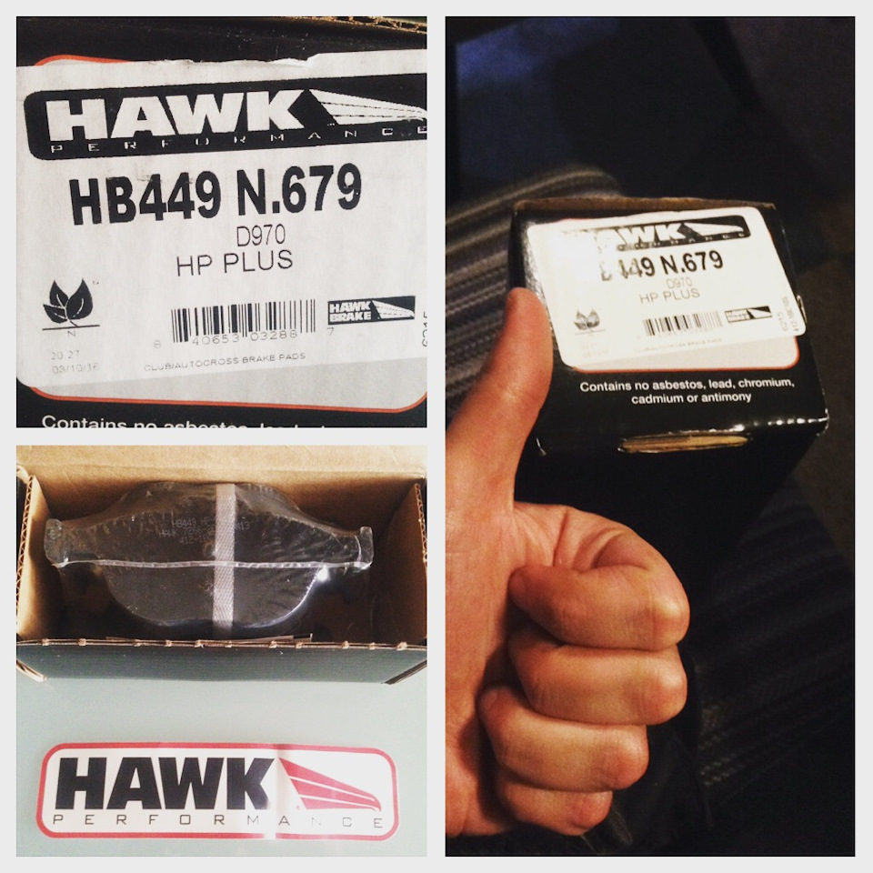 Hawk HP+ для festa st150 1