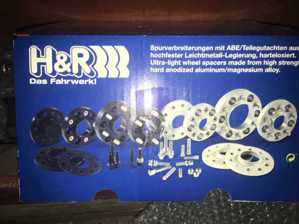 BC racing & H&R spacers 2