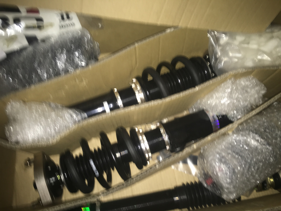 BC racing & H&R spacers 5