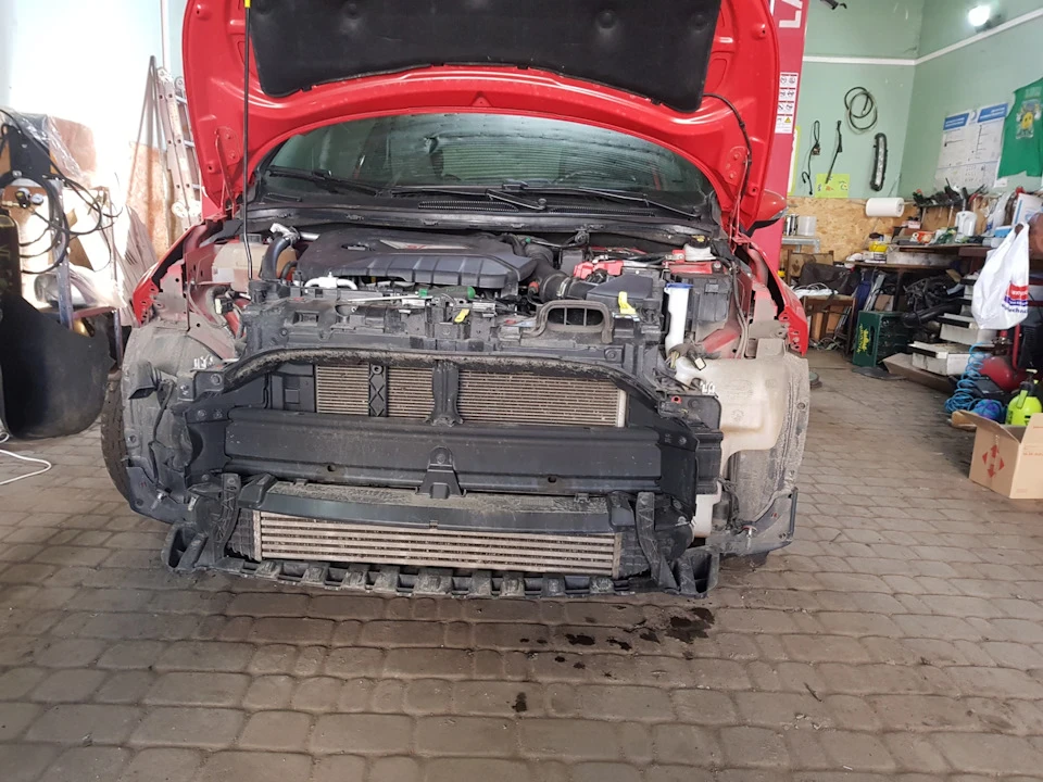 Новий кулер + даунпайп