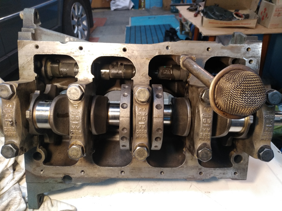 Ремонт двигателя Ford 1.1 G6A 2