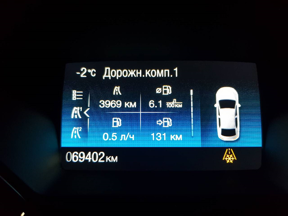 Ford fiesta і червона сніжинка 2