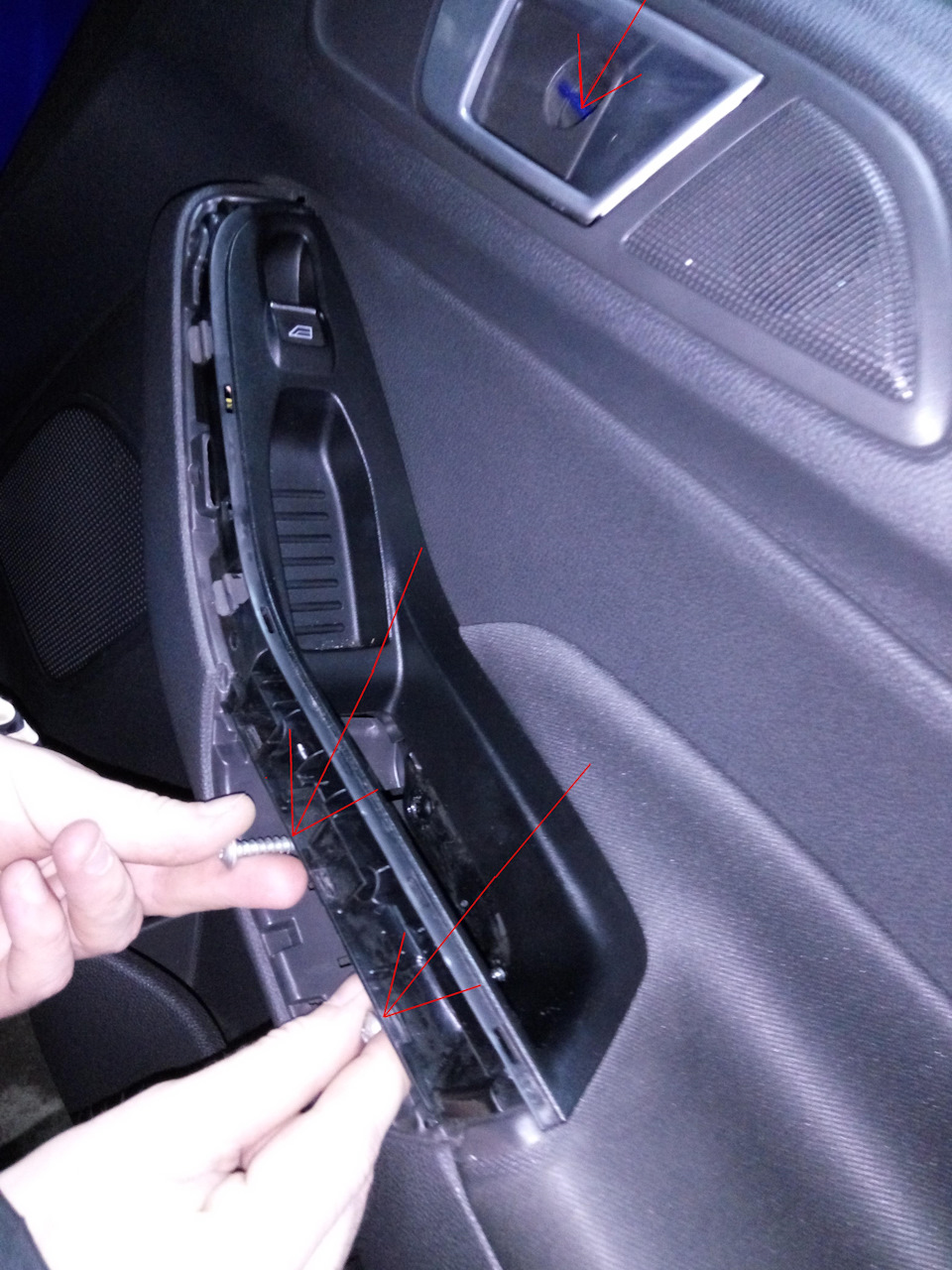 Дзеркала, що автоскладаються, ford fiesta mk 7 st, процес установки 🚗🔥📒📖 5