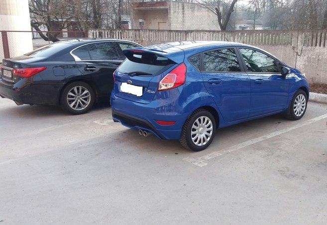Задній дифузор Ford Fiesta ST 1
