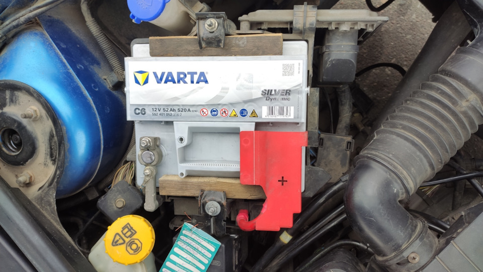 Новий акумулятор VARTA 6СТ-52 Silver Dynamic C6 4
