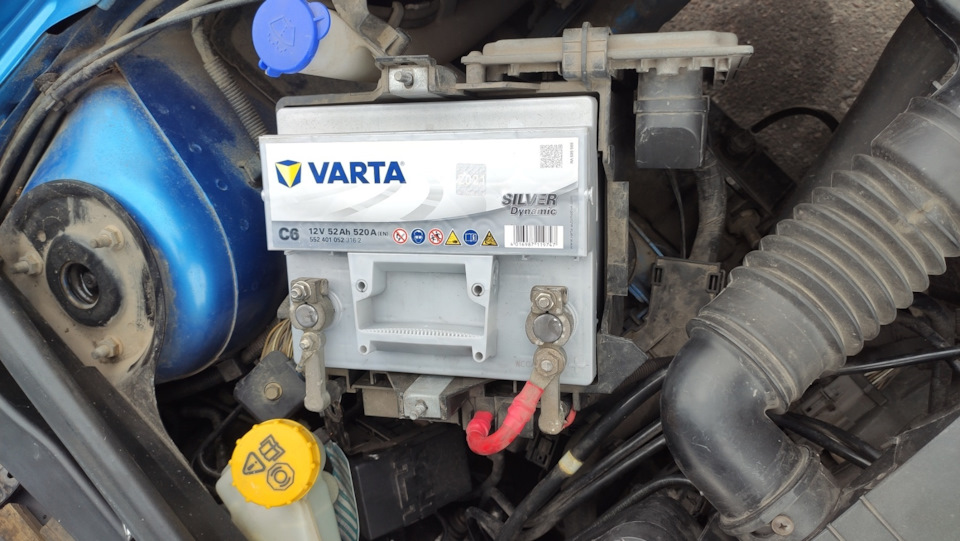 Новий акумулятор VARTA 6СТ-52 Silver Dynamic C6 3