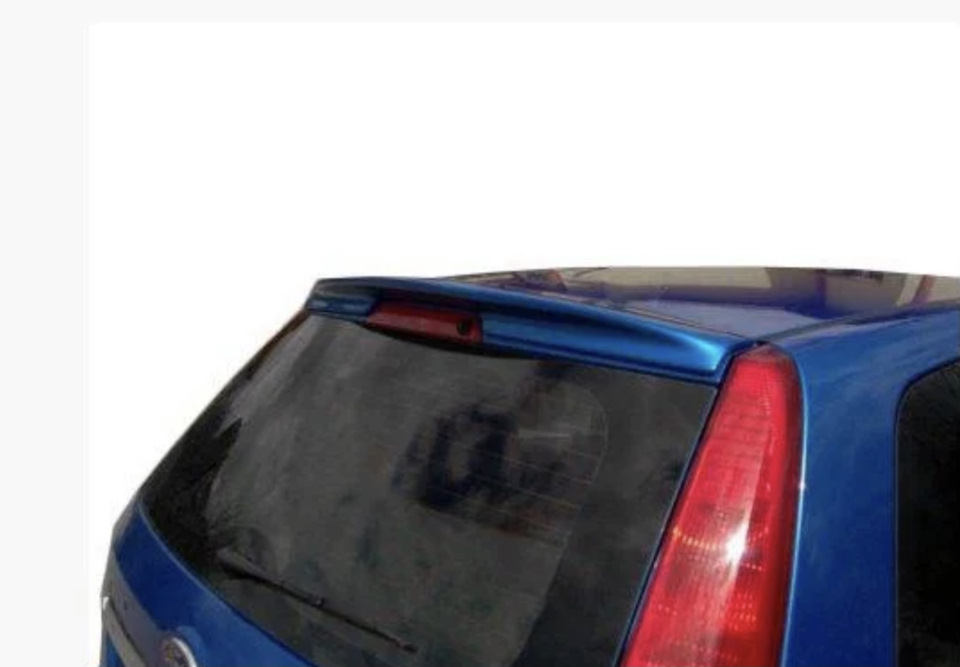 Оригінальний спойлер Ford Fiesta 5d 3
