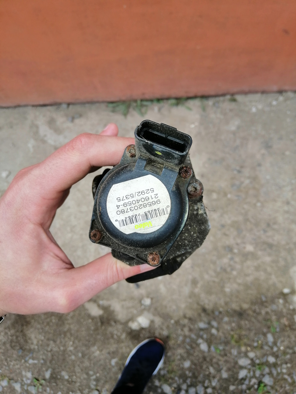 Клапан EGR 4