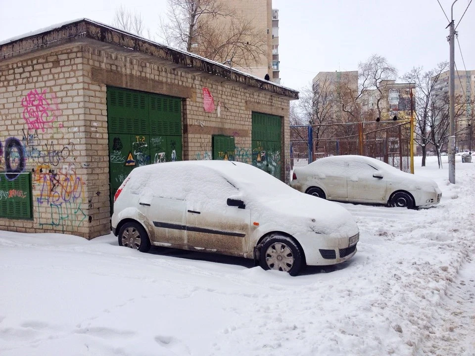Малюшка замерзла