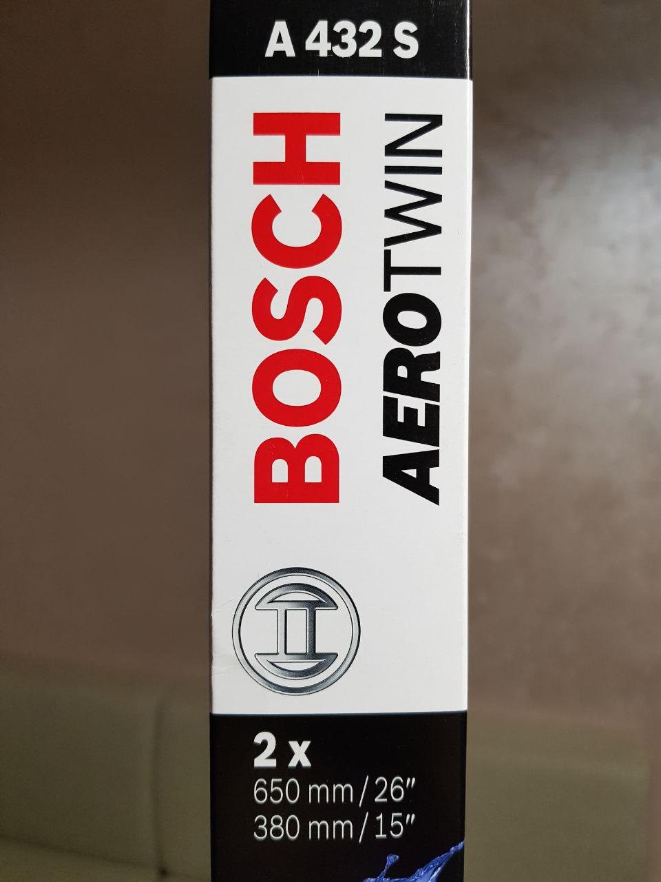 Заміна передніх двірників на BOSCH Aerotwin 2