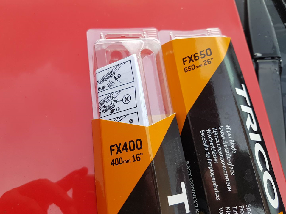 купив двірники Trico Flex 3