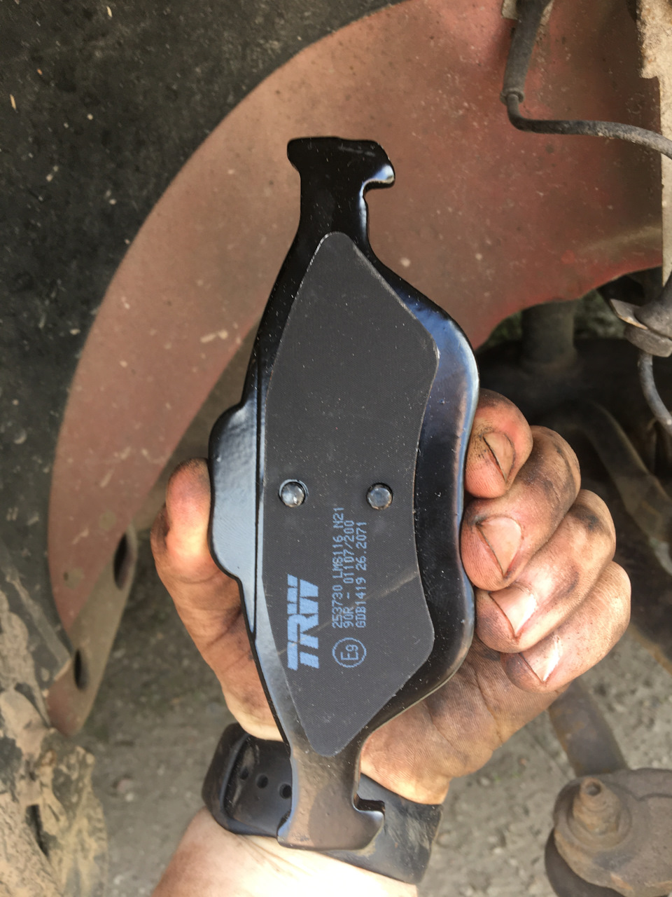 Заміна гальмівних дисків Ford Fiesta 2