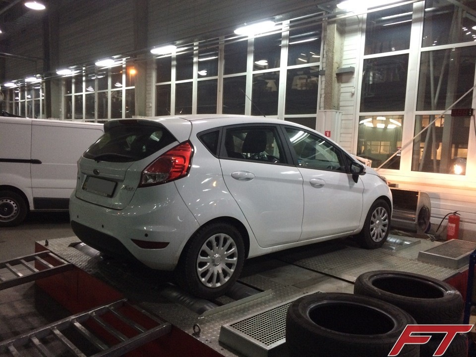 Чип-тюнінг Ford Fiesta 1.5 турбодизель / Chip tuning Ford Fiesta 1.5 TDCI 2