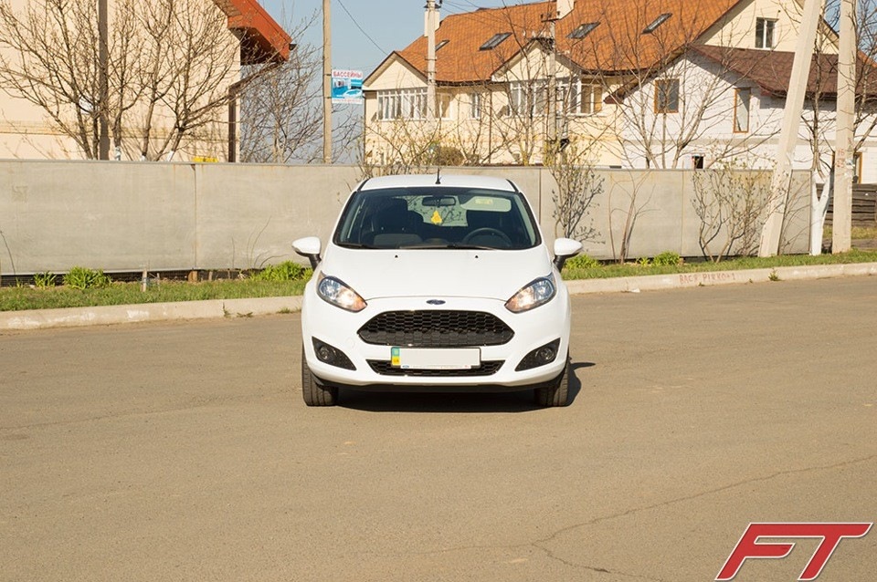 Ford Fiesta Mk7 lift sport grilles / Спорт грати на Форд Фієста 7 рестайл 2