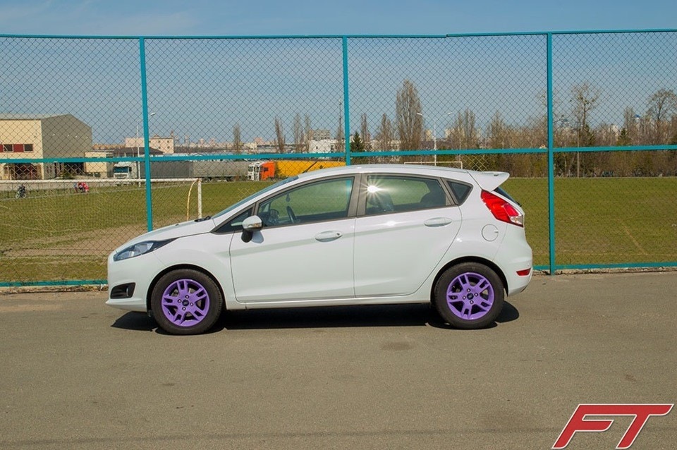 Легкосплавні диски 16 на Ford Fiesta 7 рестайл / Ford Fiesta mk7 lift 16 Alloy Wheels 1