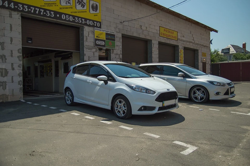 Обважування ST на Fiesta 7 рестайл / Fiesta mk7 ST body-kit