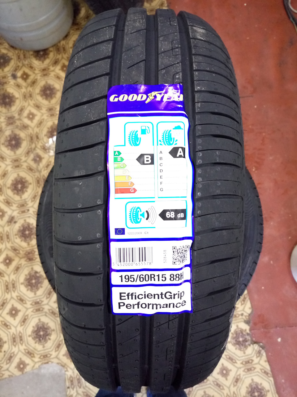 Перехід на літню GoodYear Efficientgrip 195/60/r15 1