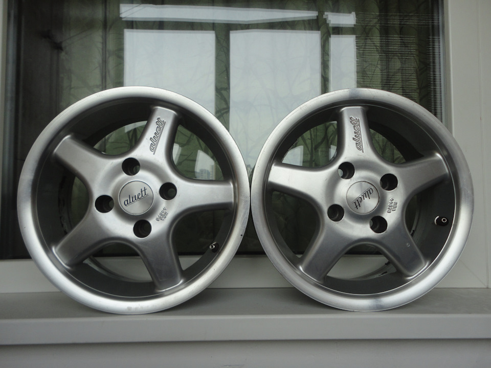 Диски Aluett 14 4x108 ET 37 DIA 70.4 2