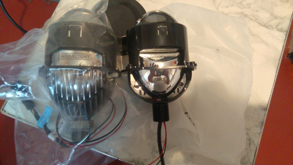 BiLed на Ford Fiesta 1