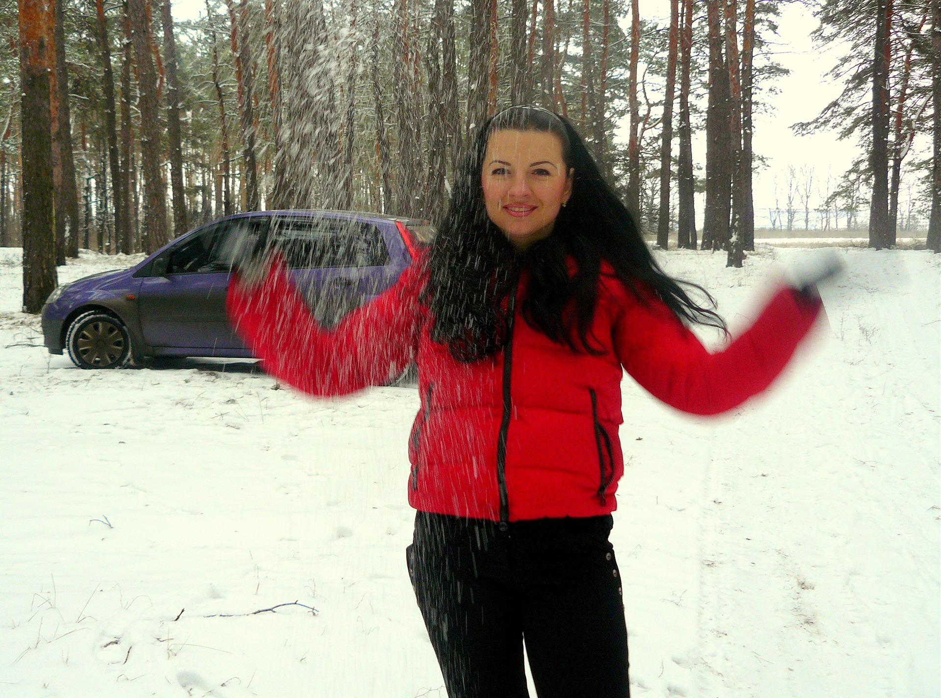 Фофік, дефки, ліс :) 2