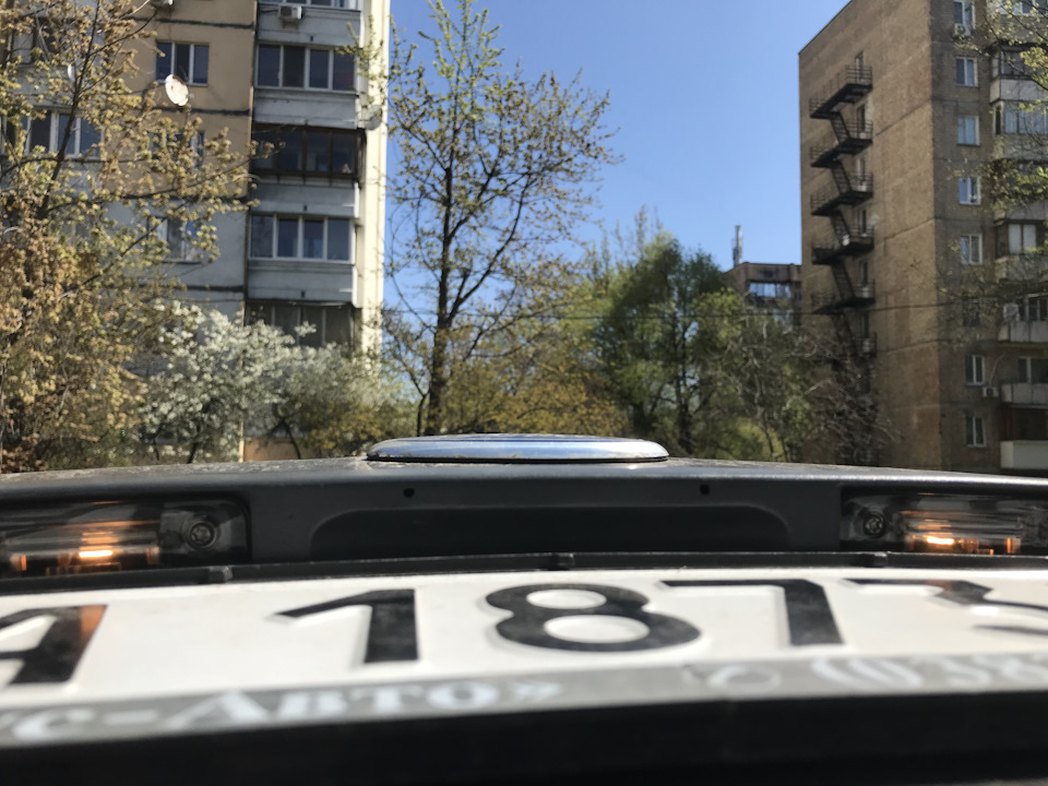 Зміна ліхтарів підсвічування номера. 1