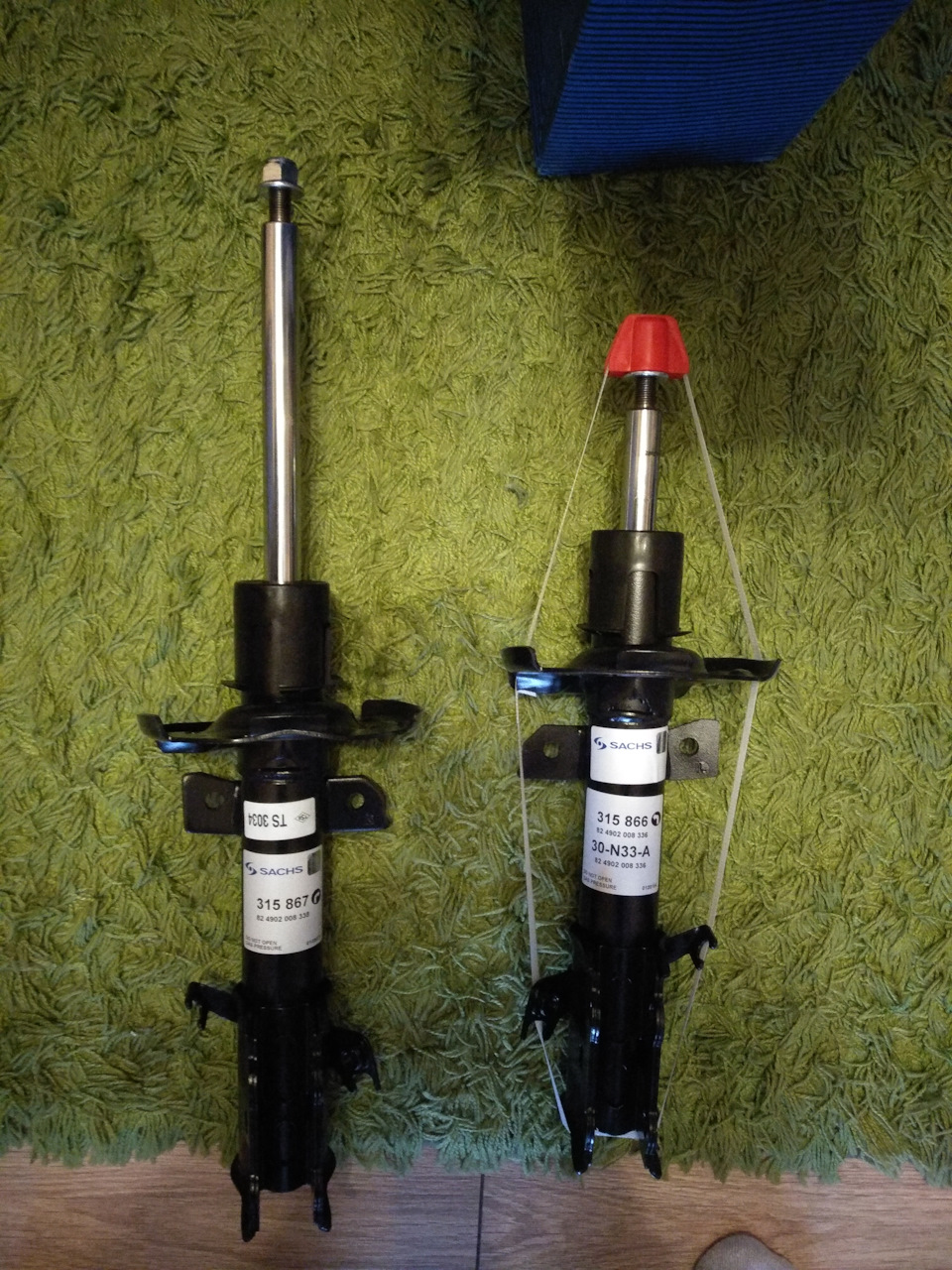Заміна передніх амортизаторів sachs 4