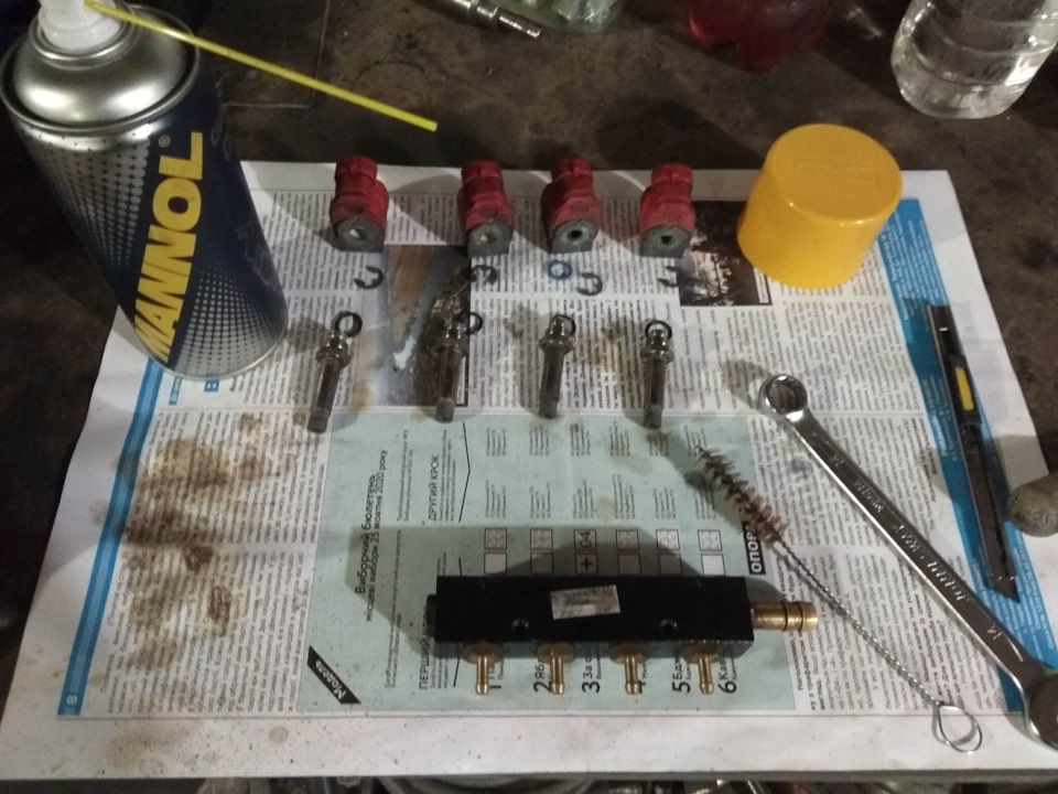Чистка газових форсунок Valtek. 4