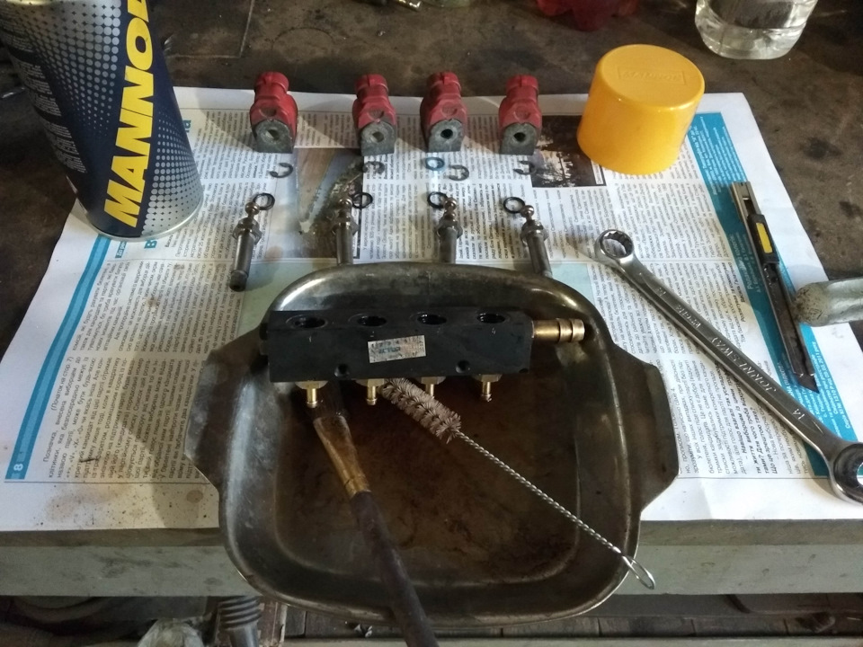 Чистка газових форсунок Valtek. 3