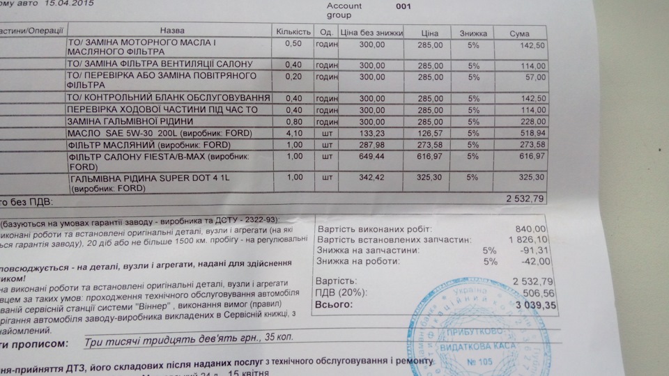 ТО3 або 41 000 км 1