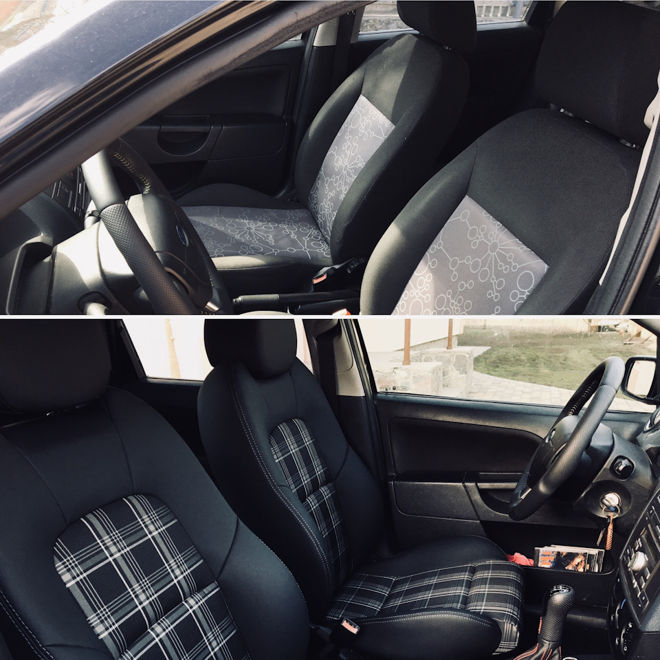 Перетяжка сидінь Fiesta S 2