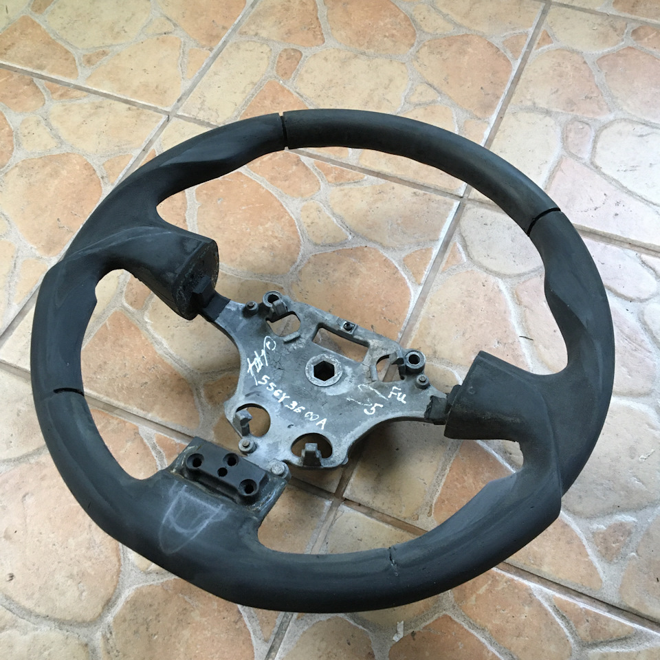 Руль Fiesta MK6. Анатомія і перетяжка. 3