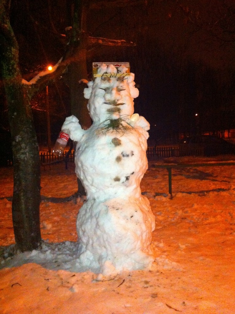China's snowman :) 1
