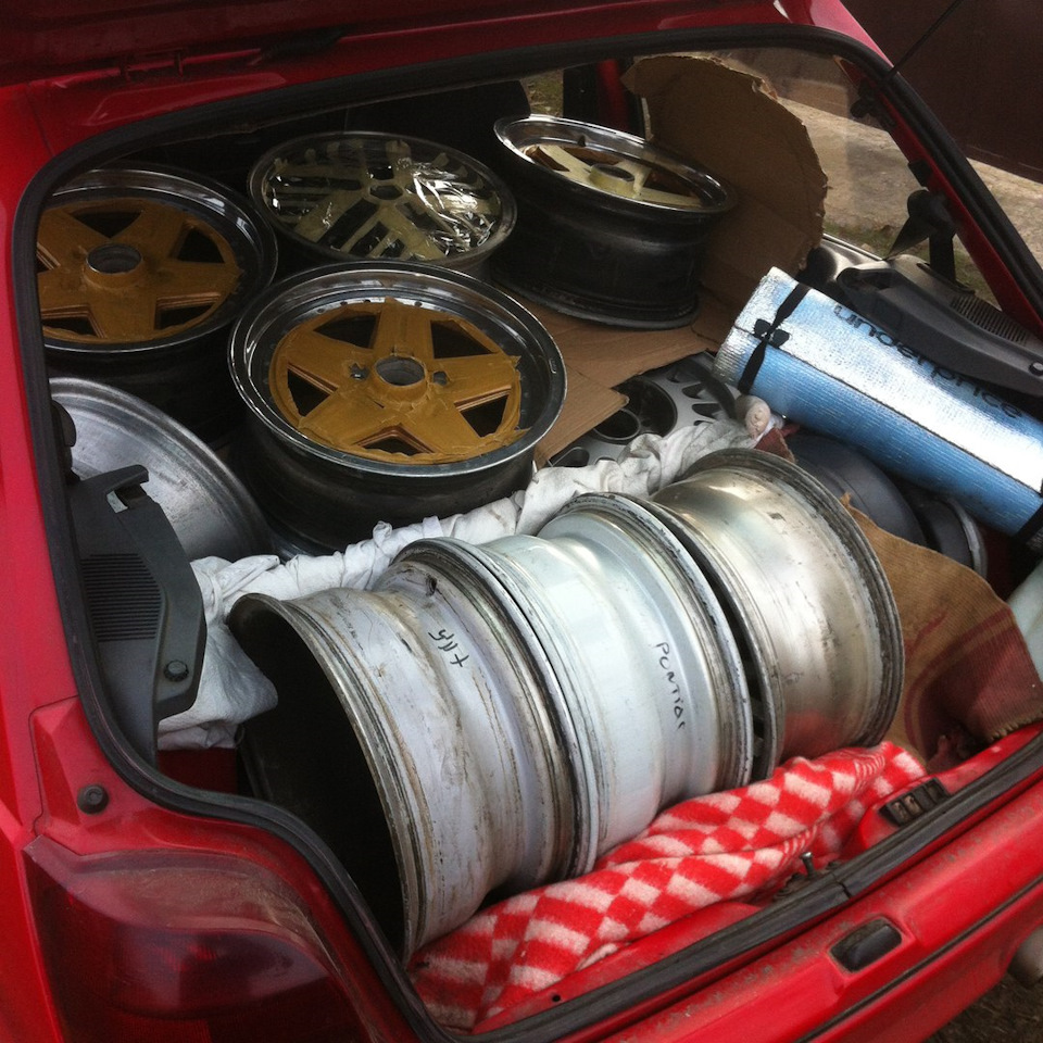 Нові custom диски Pontiac Fiero 4