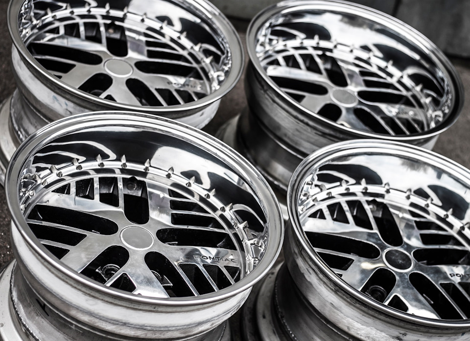 Pontiac Fiero Custom Wheels 100% 5