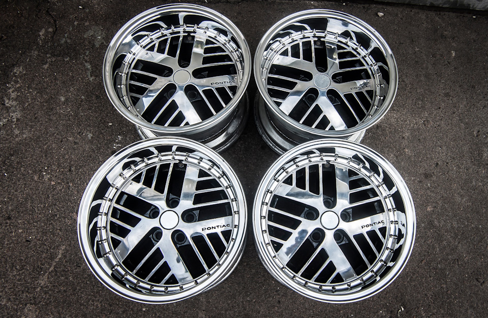 Pontiac Fiero Custom Wheels 100% 2